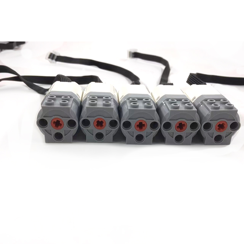 5Pcs/lot Wedo 2.0 Electric Power Function MEDIUM MOTOR Building Blocks Parts Fit For 45300 WEDO 3.0 Classic Robotics Scratch Toy KankongAgu