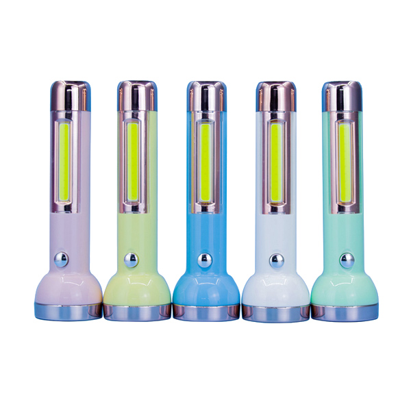 Jy Super  Jy-1703 High Power Bright Led Torch Light Rechargeable Flashlight Cob Light - Torch Light. 