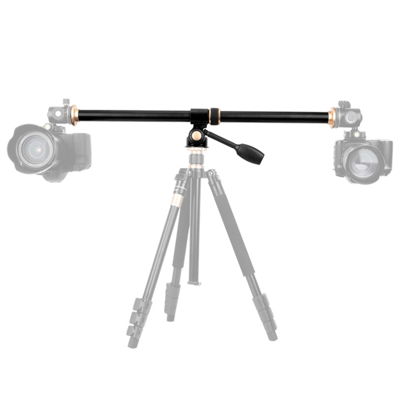 Horizontal Bar Camera Bracket Tripod Rotatable Multi-Angle Center Rod Support Tripod. 