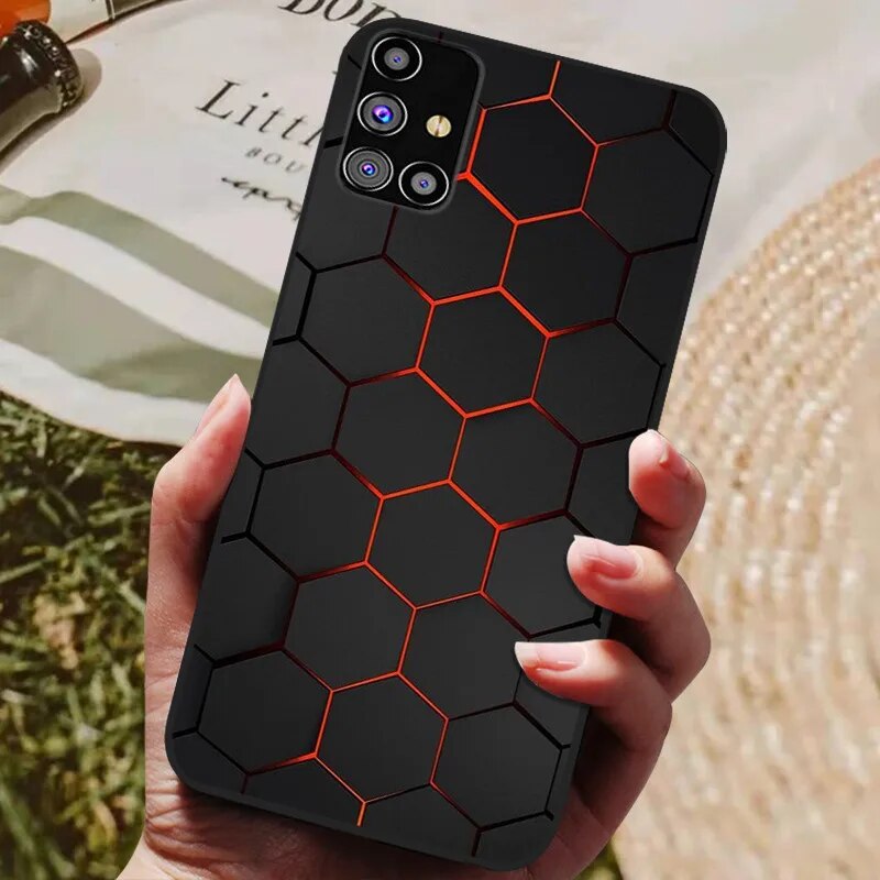 For Samsung M31s Case Silicon Back Cover Phone Case For Samsung Galaxy M31s Cases for Galaxy M31 S M31s M 31S Soft bumper Funda. 