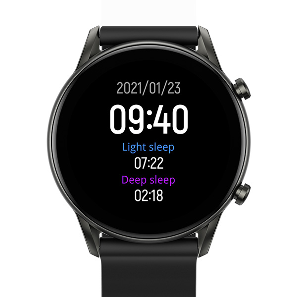 Haylou RT2 LS10  HD LCD Smart watch with SPO2 Xiaomi sub brand- black. 