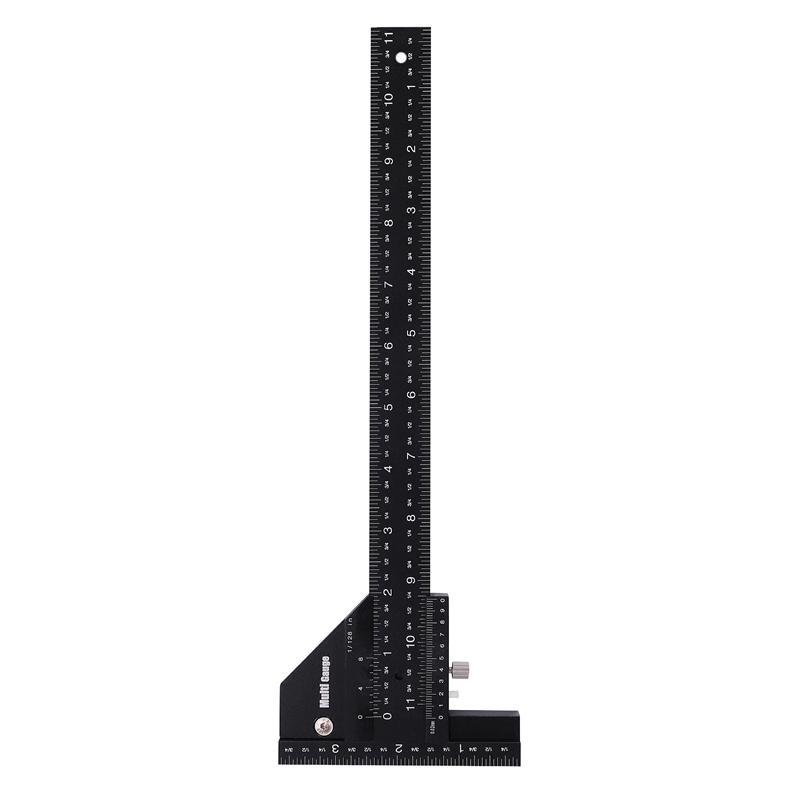 Multi Gauge Woodworking Multifunctional Ruler,Angle Woodworking Tools. 