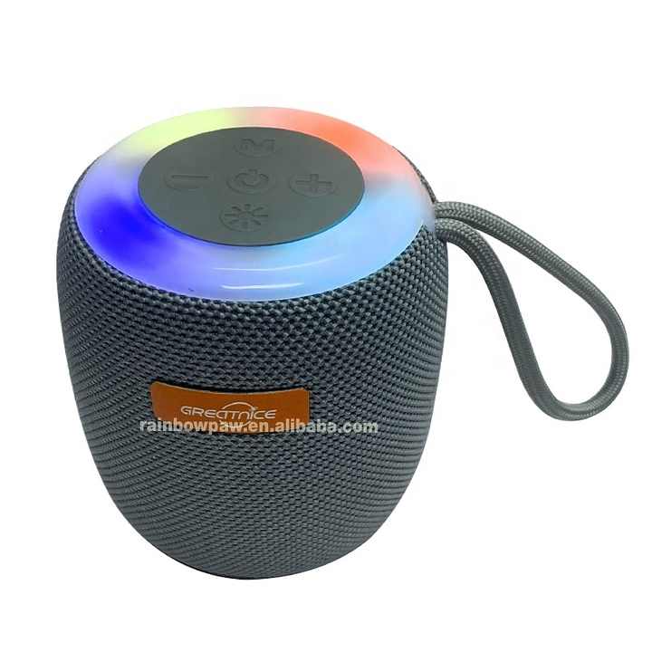 GREATNICE GTS-1468 Bluetooth, USB, TF Card & FM Radio Supported Speaker With RGB Lightning Effects. 