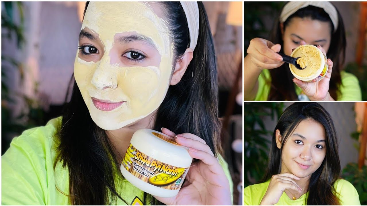 Original Shwe Pyi Nann Thanaka Face Pack -140g (Chandan Thanaka Face Pack). 