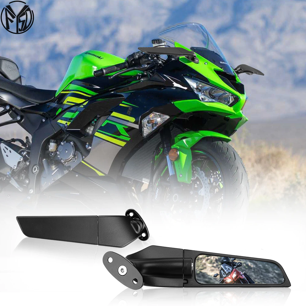 Yamaha R15 V3 Stylish Wind Wing Adjustable Rotating Rearview Mirror Side. 