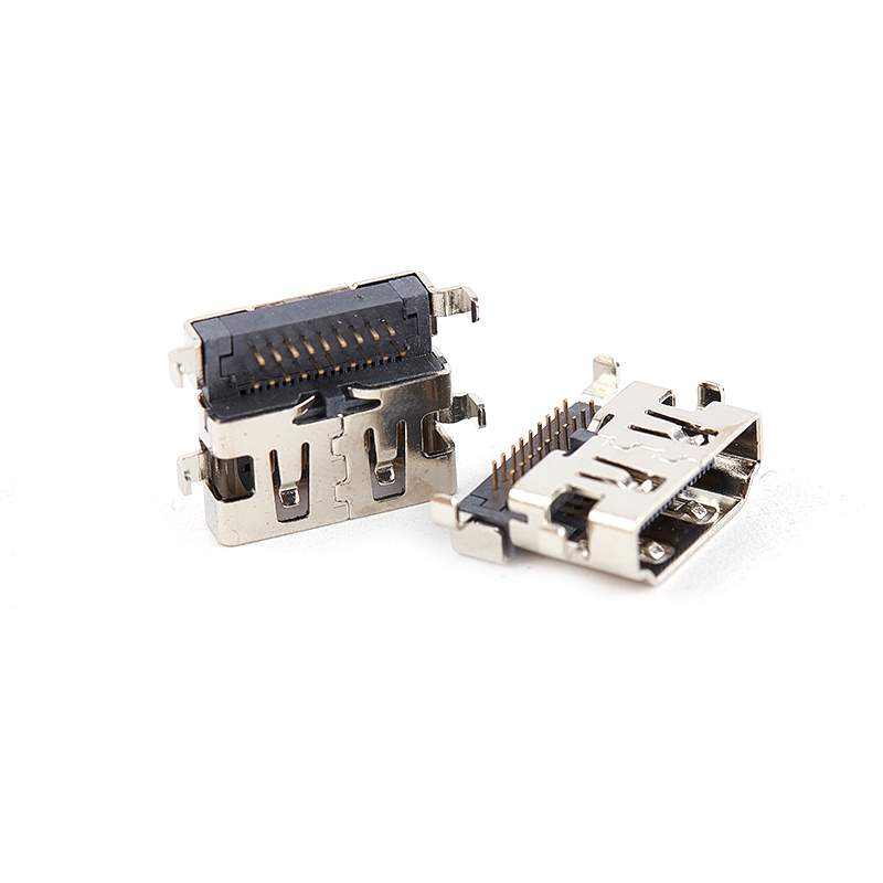 HDMI Interface Connector 19 Pin Vertical Right Angle HDMI Socket Reverse Sinker Sunlight Mall. 