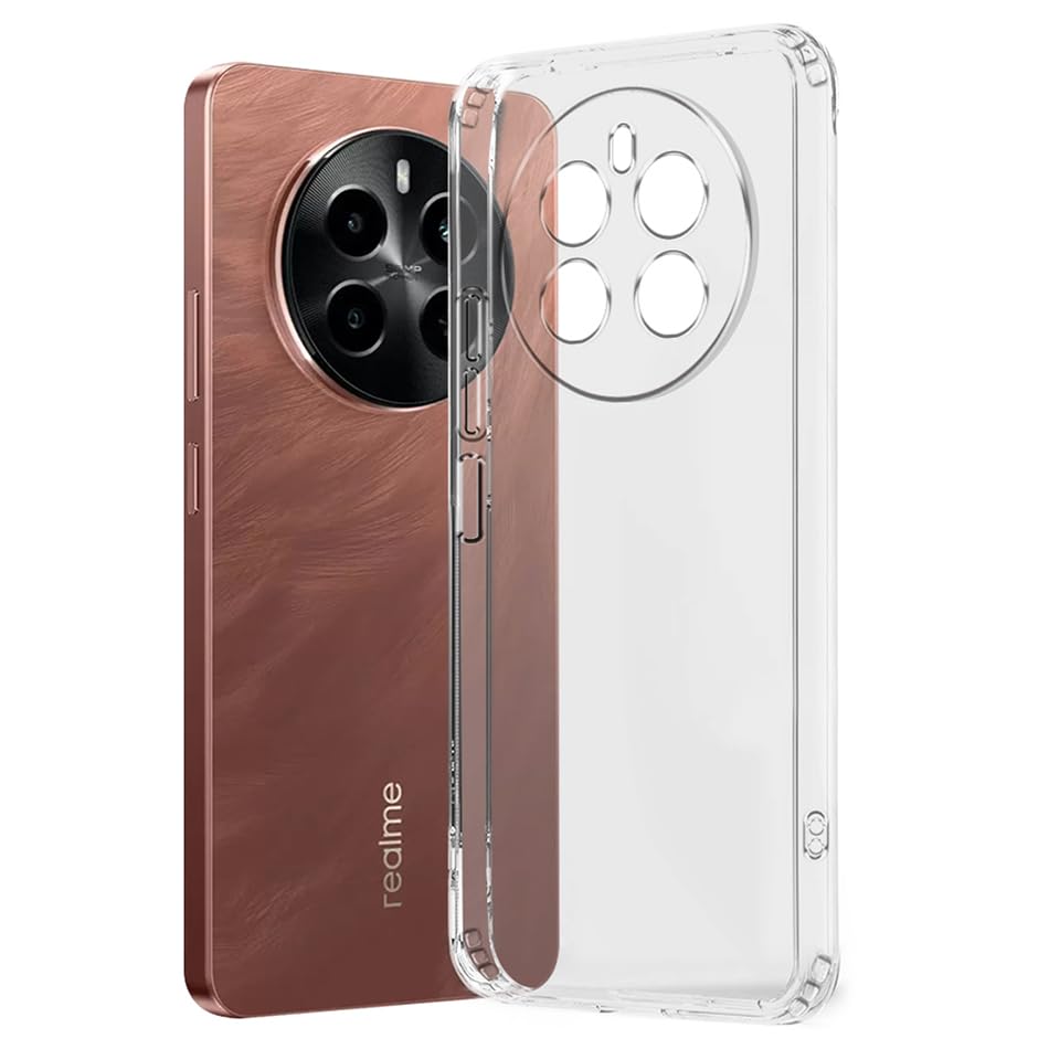 Realme P1 5G Transparent Soft & Flexible TPU Mobile Back Cover
