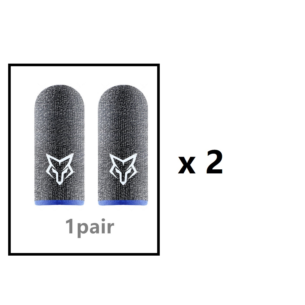 Original Fox Feelers 3 PUBG Game Touch Screen mobile phone 6D Gaming Finger Sleeve,Mobile Game Finger Sleeves. 