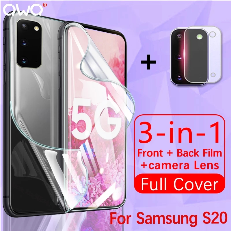 S 3 In 1 Combo Pack Front Back Camera Hydrogel Protector Poly Not Glass For Samsung Galaxy S Plus Buy Online At Best Prices In Bangladesh Daraz Com
