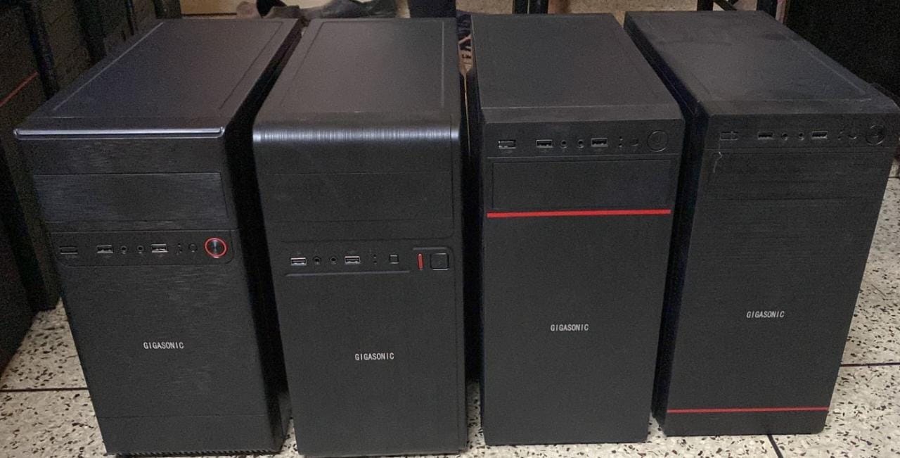 Full Set Office Pc 120Gb Ssd Or 500Gb Hdd Monitor 17'' Win 10- Office Application - Keyboard & Mouse. 