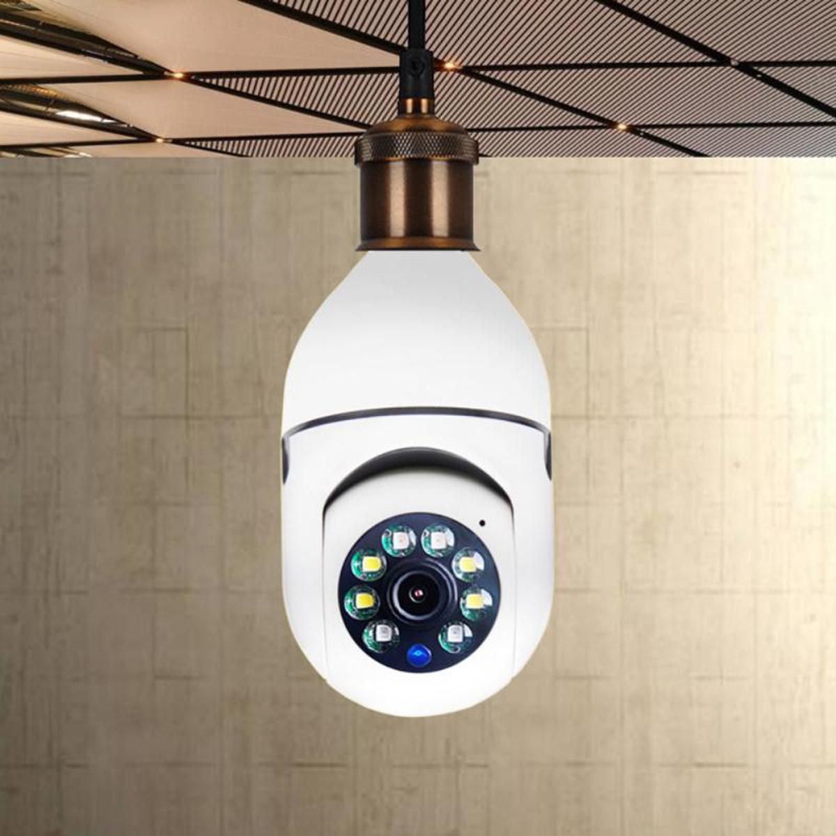 V380 / V380 Pro E27 Wifi IP Camera 1080P Full Color Night Vision Auto-tracking Video Surveillance Security CCTV Cameras. 