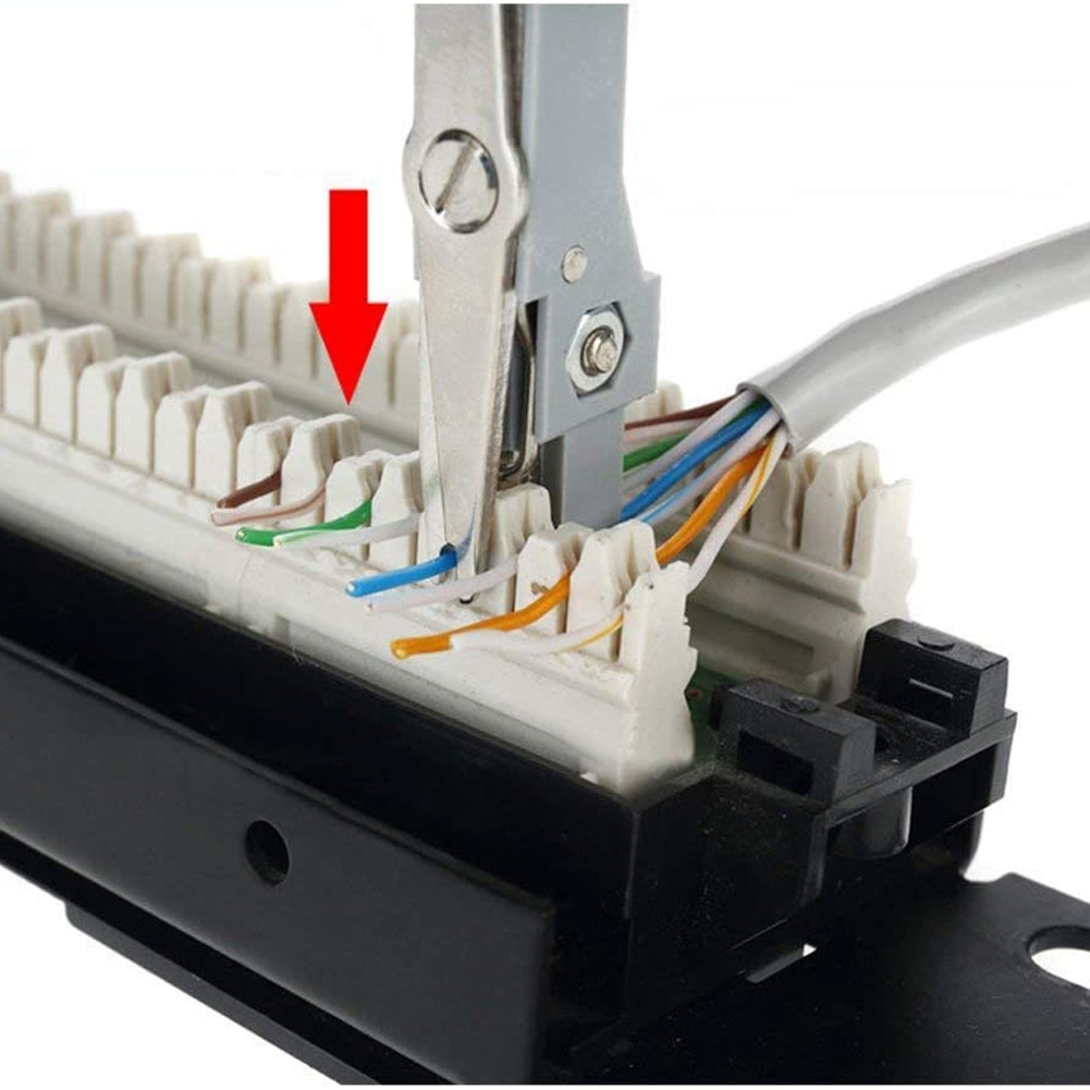 Punch Down Tool, RJ45 RJ11 Cat5E Cat6 Phone Cable Socket Tools. 