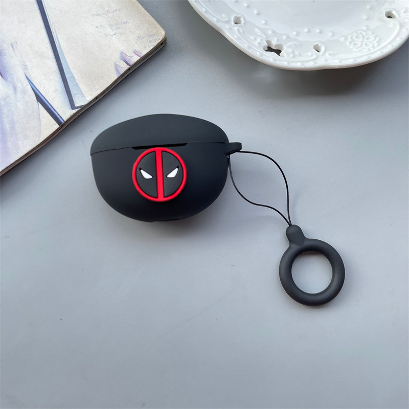 Applicable VIVO TWS2/ 2E Protective Case Real Wireless Bluetooth Headset Silicone Soft Shell Trendy Brand Personalized Cartoon. 