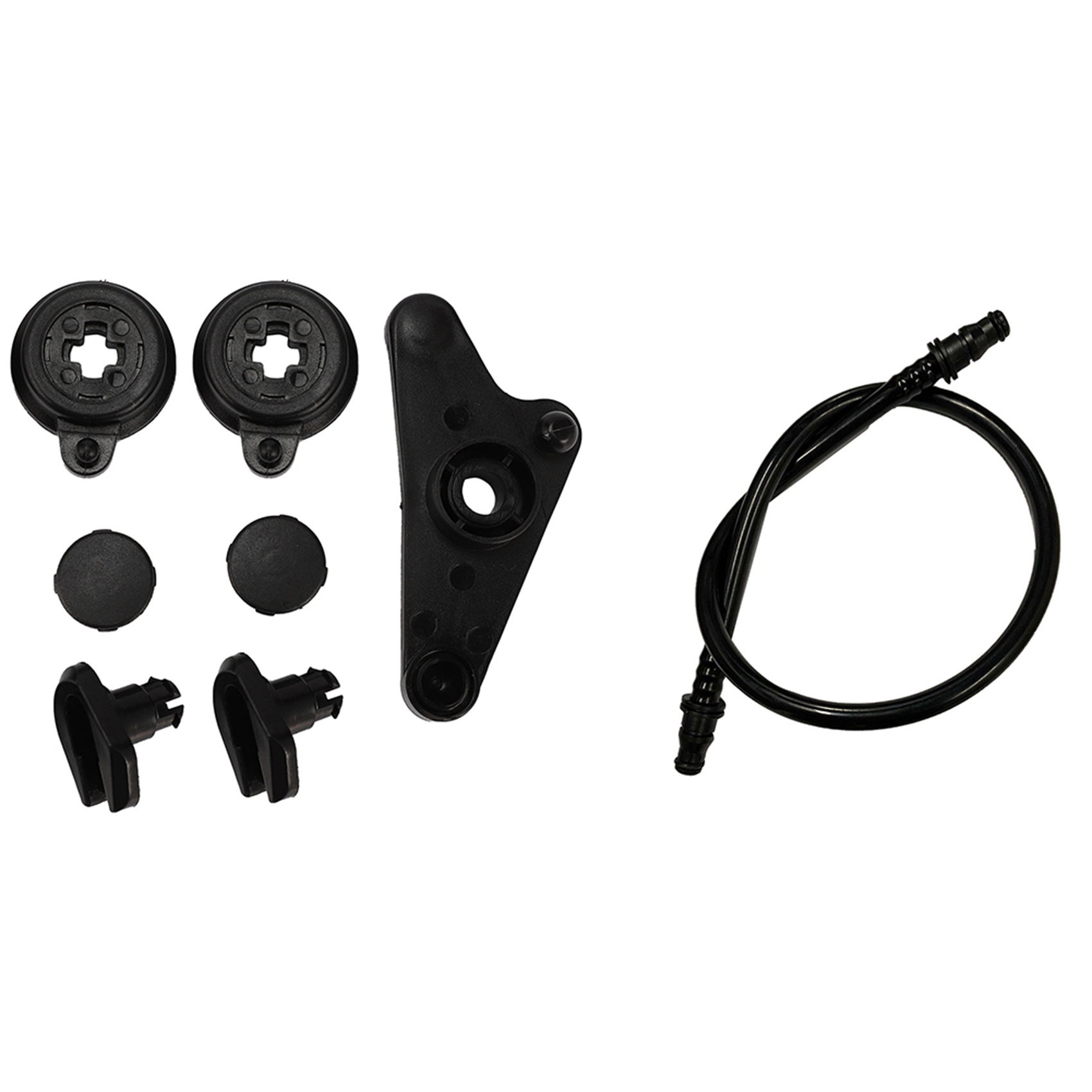 7 Pcs Intake Manifold Air Flap Runner Repair Kit & 1 Pcs Radiator Hose Coolant Recovery Line