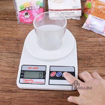 Digital Scale 10kg 1g Household Weight Scales Platform Electronic Balance Kitchen scale Baking Measure Food Cooking Tools Sara Enterprise BD