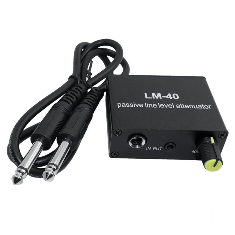 Audio Passive Attenuator,Line Output Signal Sound Card, Speaker, High Low Level Converter +6.5 Line