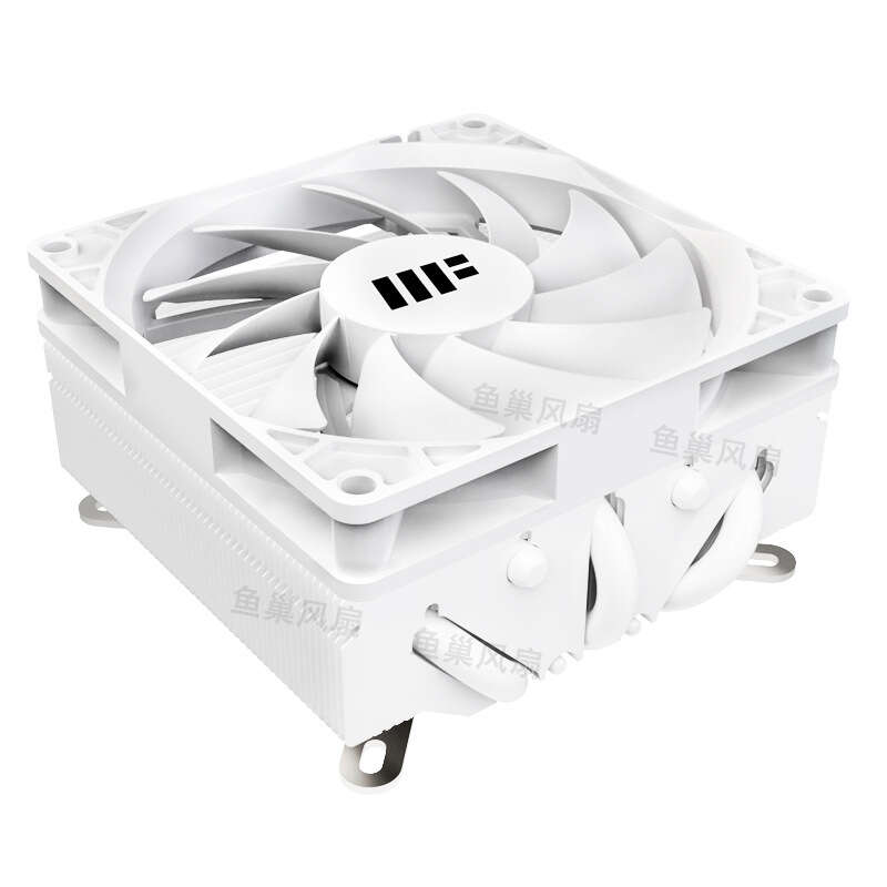 Fish Nest Z53 Pure White CPU Downward Pressure Radiator 1700 Five Heat Pipe ITXMATX Small Case