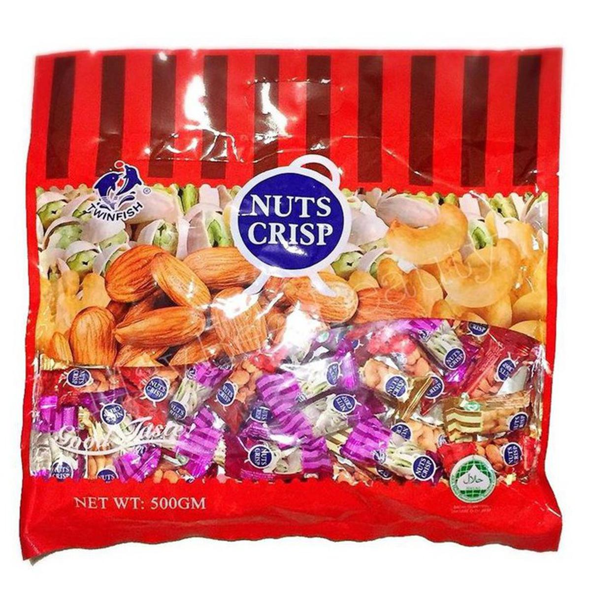 Twinfish Nuts Crisp Chocolate 500gm