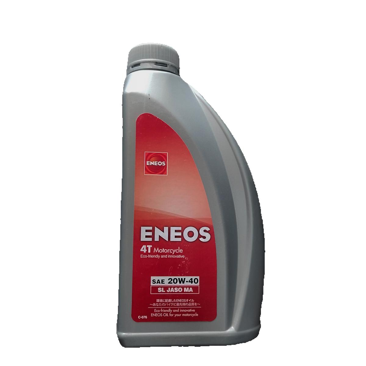 Eneos 20w-40 1 Liter Motor Bike Engine Oil