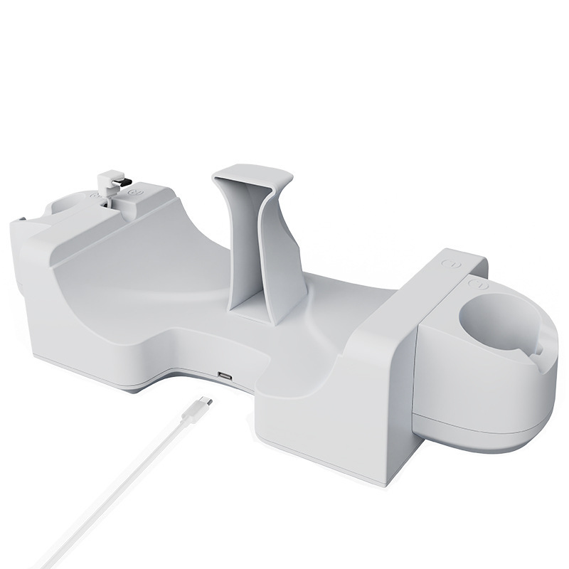 Meta Quest3 VR helmet charging base Oculus quest3 handle can be wall-mounted contact base charger. 