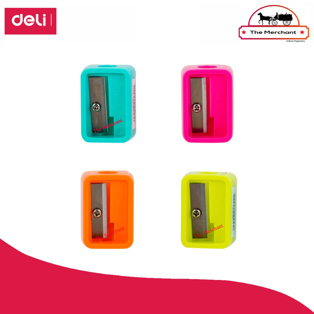 Deli 0594 Neon Sharpner - 4pc. 