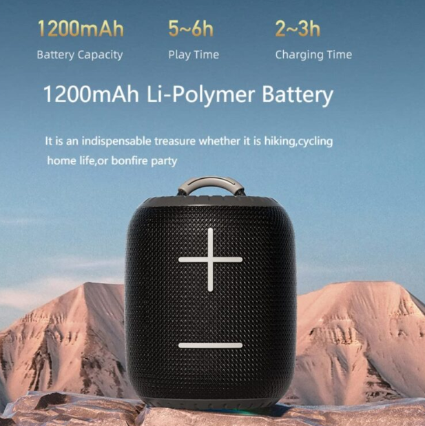 Awei Y526 Mini Bluetooth Speaker TWS Portable Wireless Stereo Sound System. 