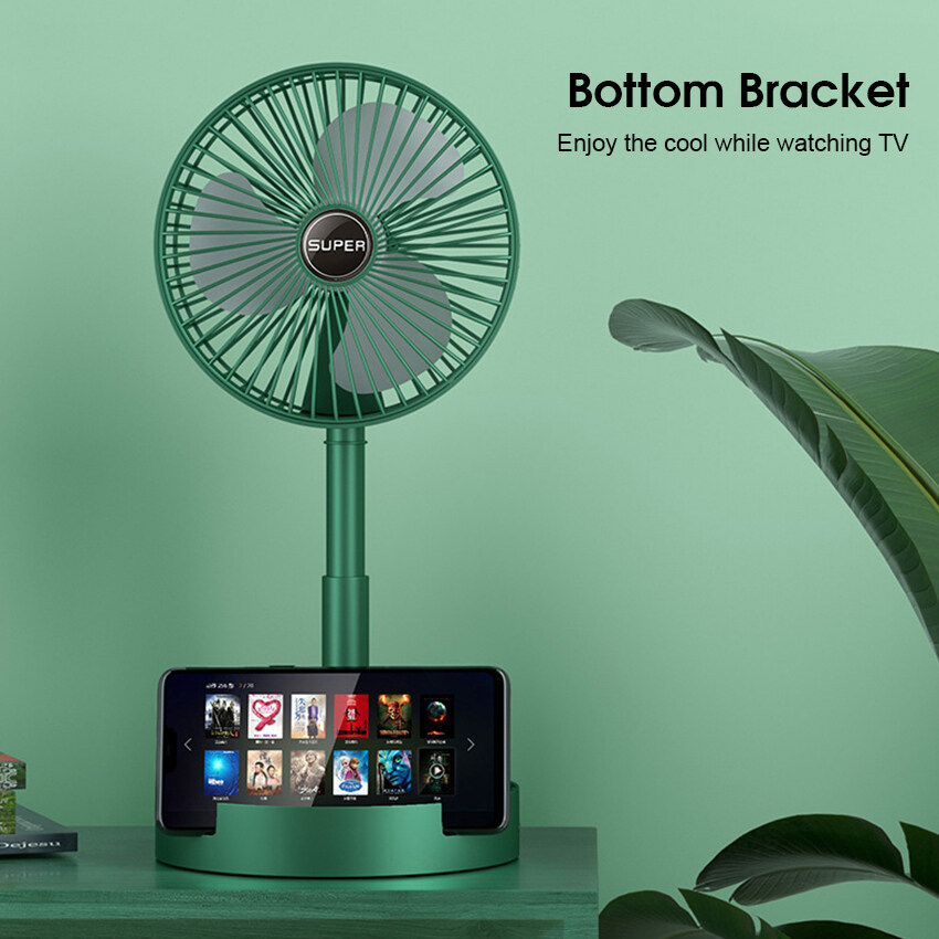 (Bsgadgetshop)Super Folding Storage Net Red Portable Phone Stents Fan. 