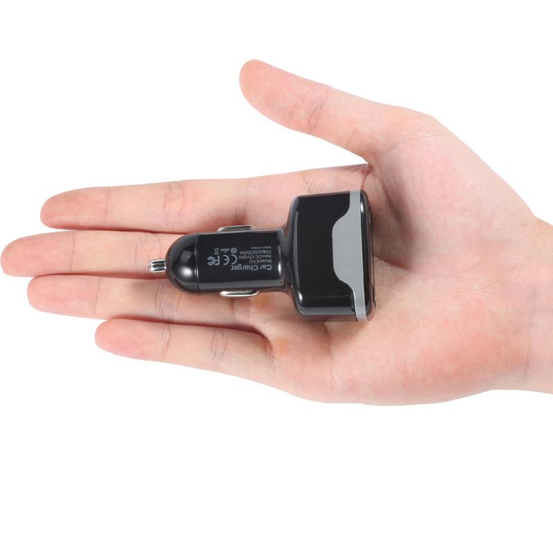 ZOOBII C1 5V DC 2A Bluetooth Smart   Positioning Car Charger Dual USB Quick Charge -. 