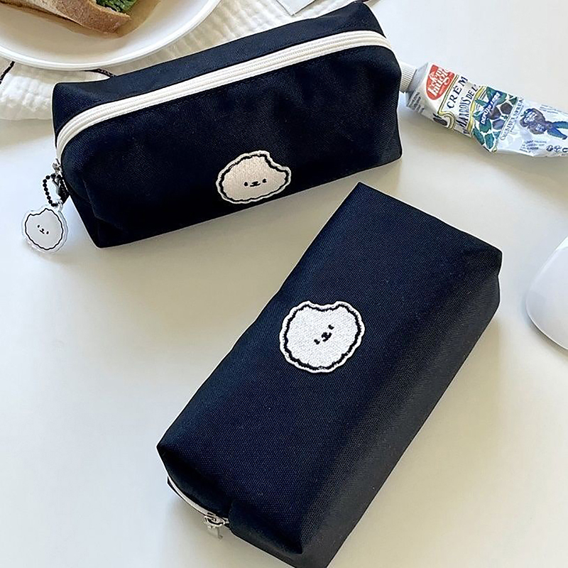 New Cute Dog Bag tationery Canva Makeup Bag Large Capacity Pencilcae GJCUTE