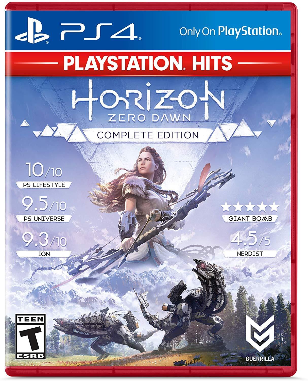 Horizon Zero Dawn: Complete Edition on PS4. 