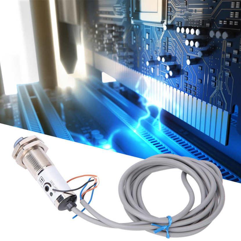 CDD-11N DC12-24V 4-Wire 10mm Diffuse Reflection Photoelectric Sensor Switch N