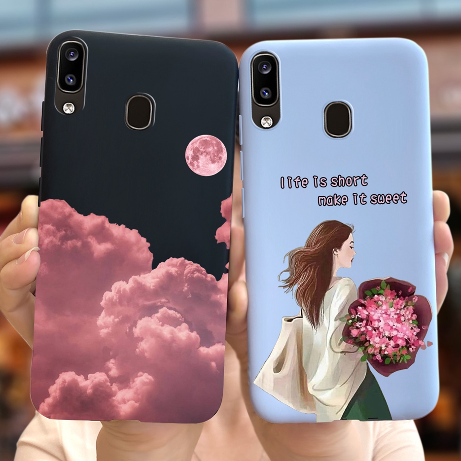 For Samsung Galaxy A20 Case A20e A20s Cute Candy Painted Back Cover Soft Phone Case For Samsung A20s A 20 e A20e Bumper. 