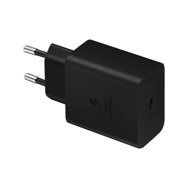 Samsung 45W PD Super Fast Charger 2.0 with Type C to Type C data cable. 45 watt fast charger samsung. 