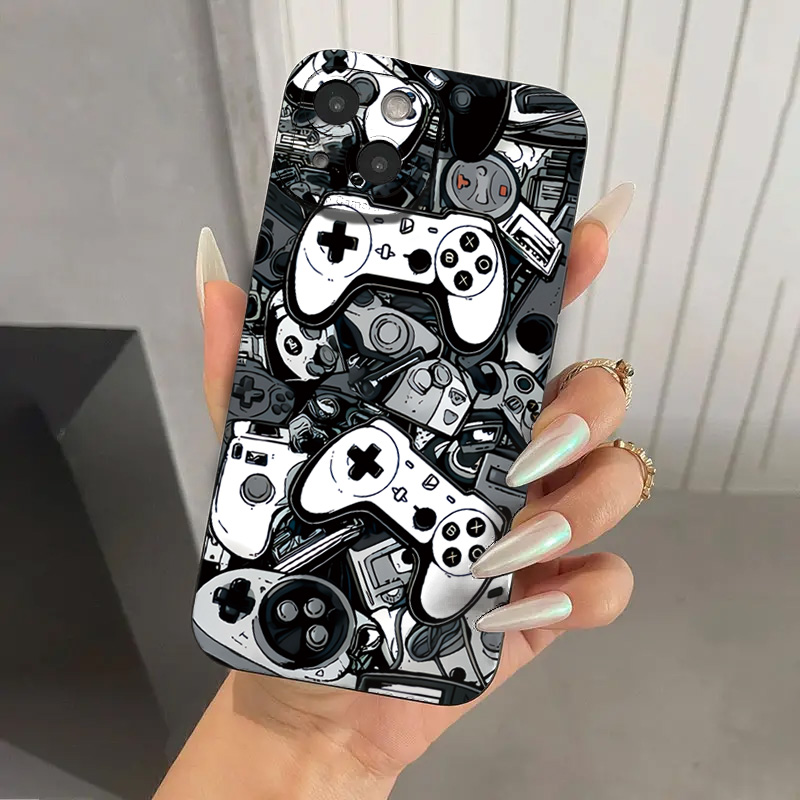 Case For Redmi Note 13 Cases Redmi 12 Case Game Controller Graphic Case For Xiaomi Redmi Note 12 Pro Plus 5G 12S 11 10 13C Cover