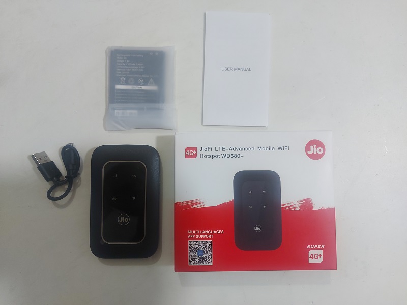 Olax WD680 4G LTE Advanced Mobile Pocket Wifi Router. 