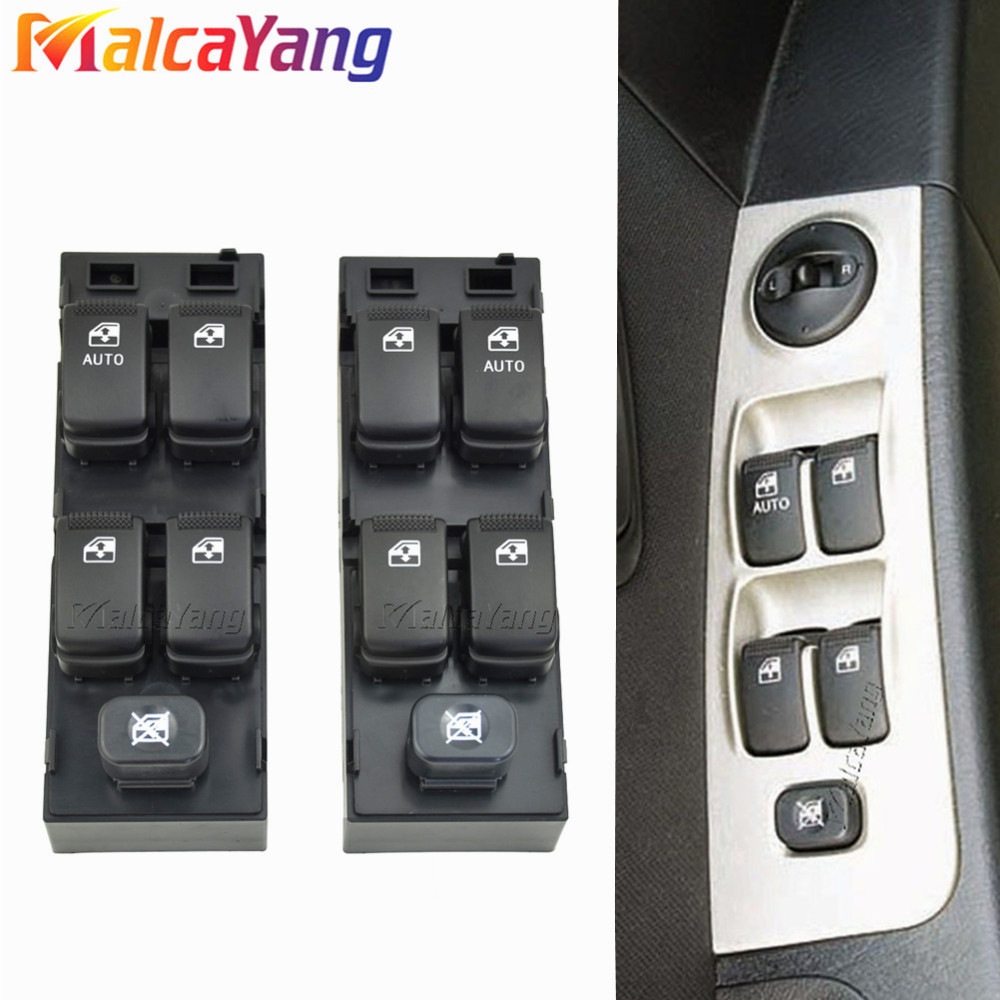 LHD RHD Master Electric Power Window Switch For Hyundai Getz 03-10 Matrix 06-11. 