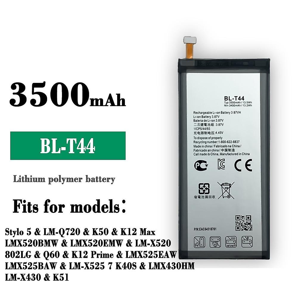 LG T44 Brand New Fresh Replacement Mobile Battery for LG K51 - 3500 mAh