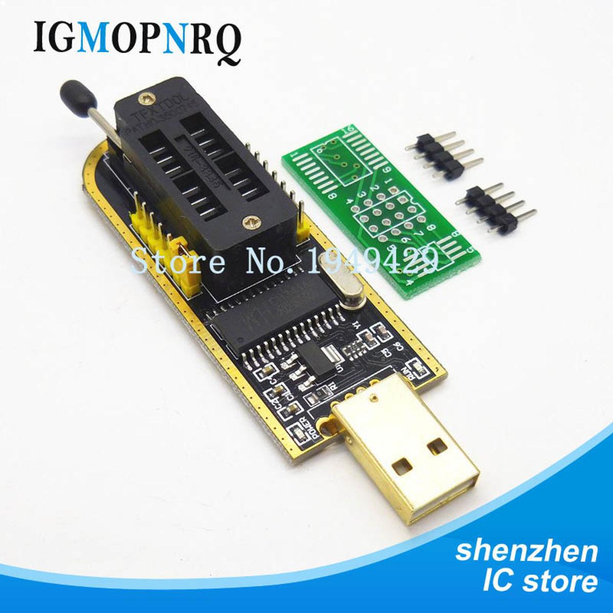 【Alizeker Mall】eeprom programmer ch341a spi programmer series eeprom adapter with software driver