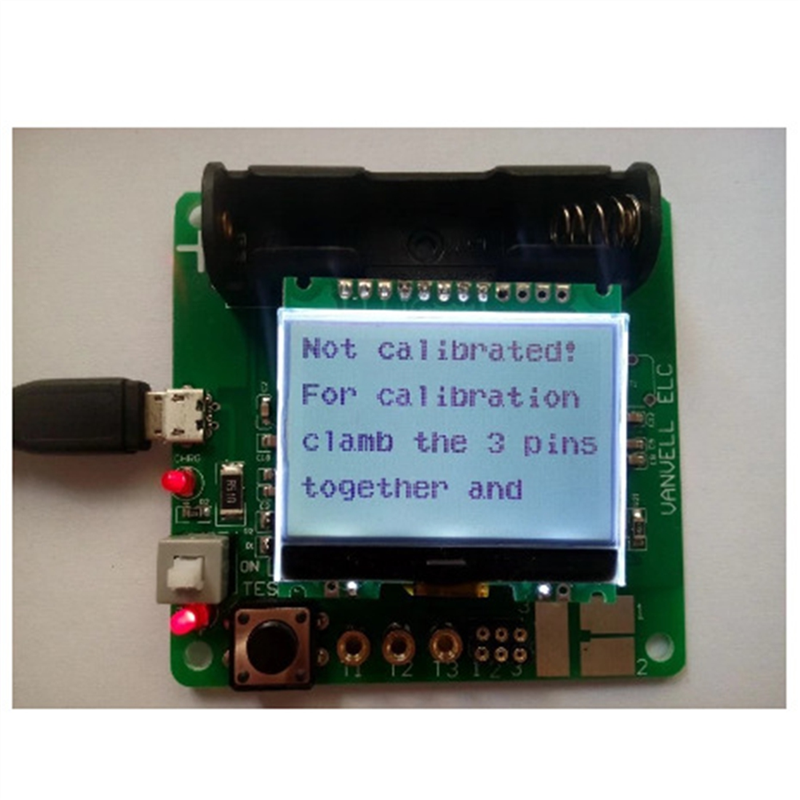MG328 Transistor Tester for ESR Meter Inductor-Capacitor Meter ESR DIY MG328 Multifunction with Test Line. 