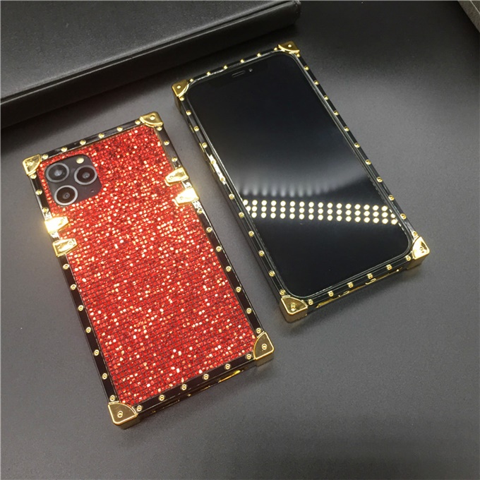 Luxury Bling Glitter Sequins Cover Soft Square Phone Case For OPPO A1 PRO A78 A58 A57 A96 A36 A76 A95 A55 A94 A74 A54 A15 A93. 