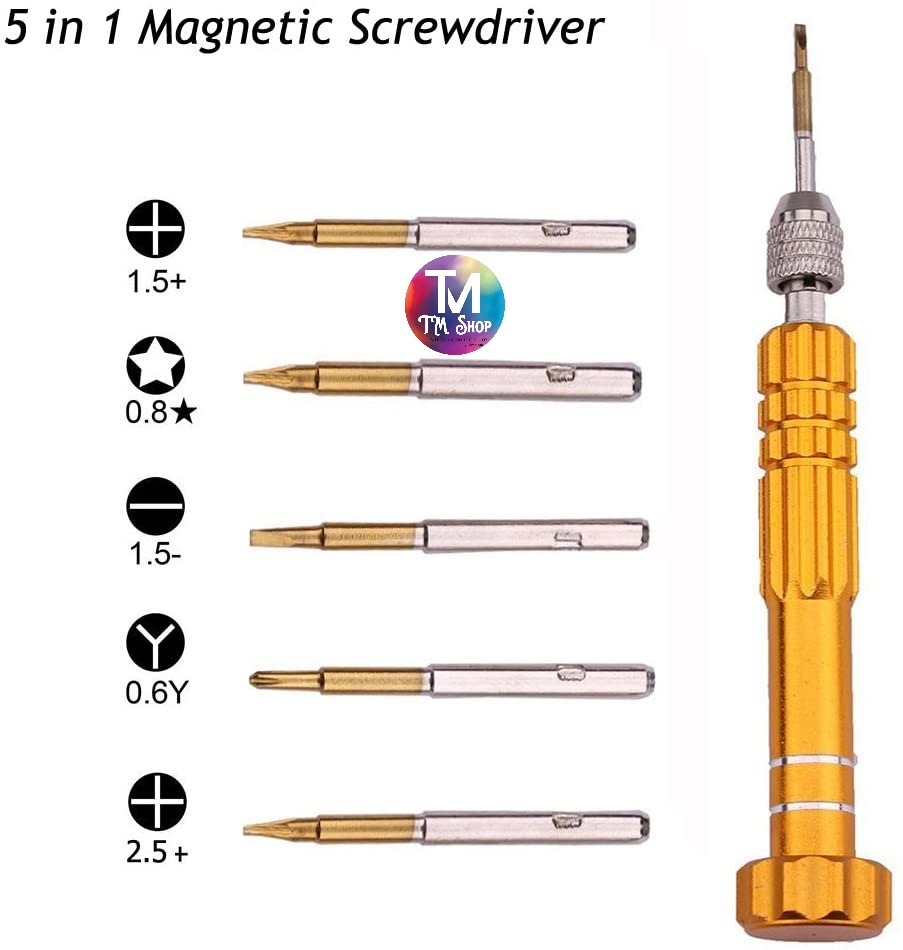 iPhone Screwdriver Kit 5 in 1 for Apple. 