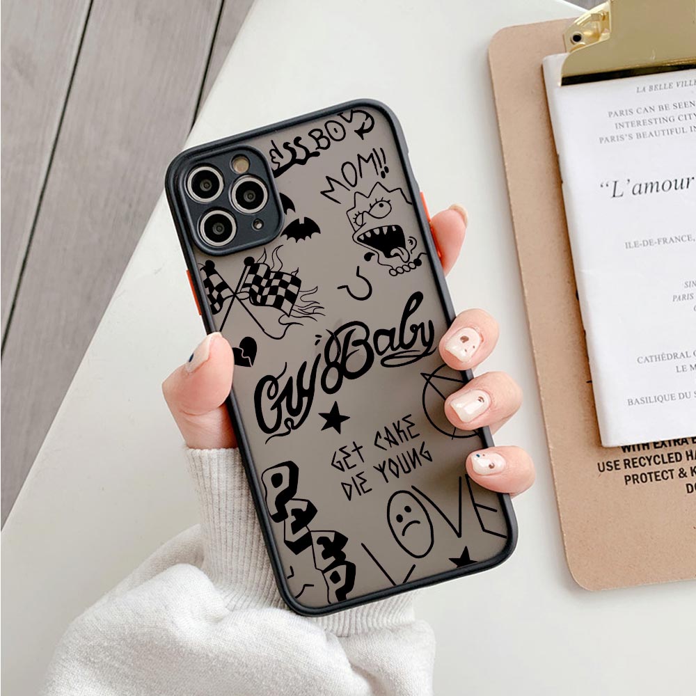 Lil Peep Rapper Hell Boy Clear Case For Apple iPhone 15 14 13 Pro Max 12 11 Pro Mini SE2 X XS XR 6 7 8 15 Plus Matte Back Covers. 