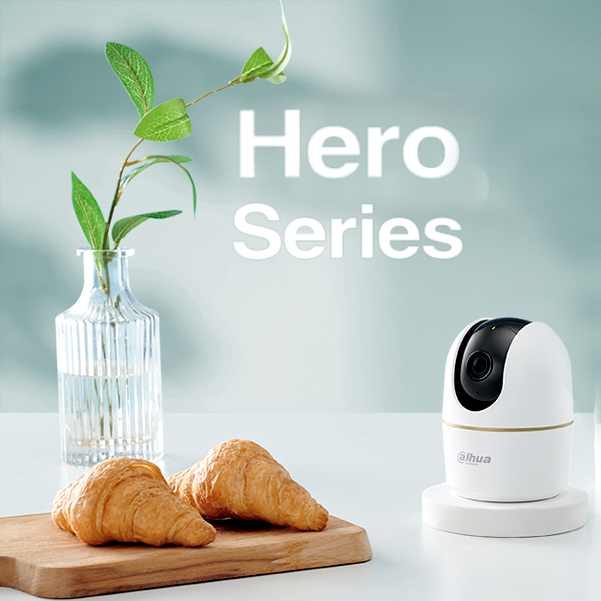 DAHUA  3MP HERO A1 Wi-Fi Pan & Tilt Wifi Network IP Camera - DH-H3AE White. 