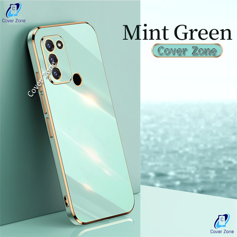 For Symphony Z55 Luxury 6D Plating Soft Casing Silicone Square Frame Phone Case For Symphony Z55 Back Cover. 