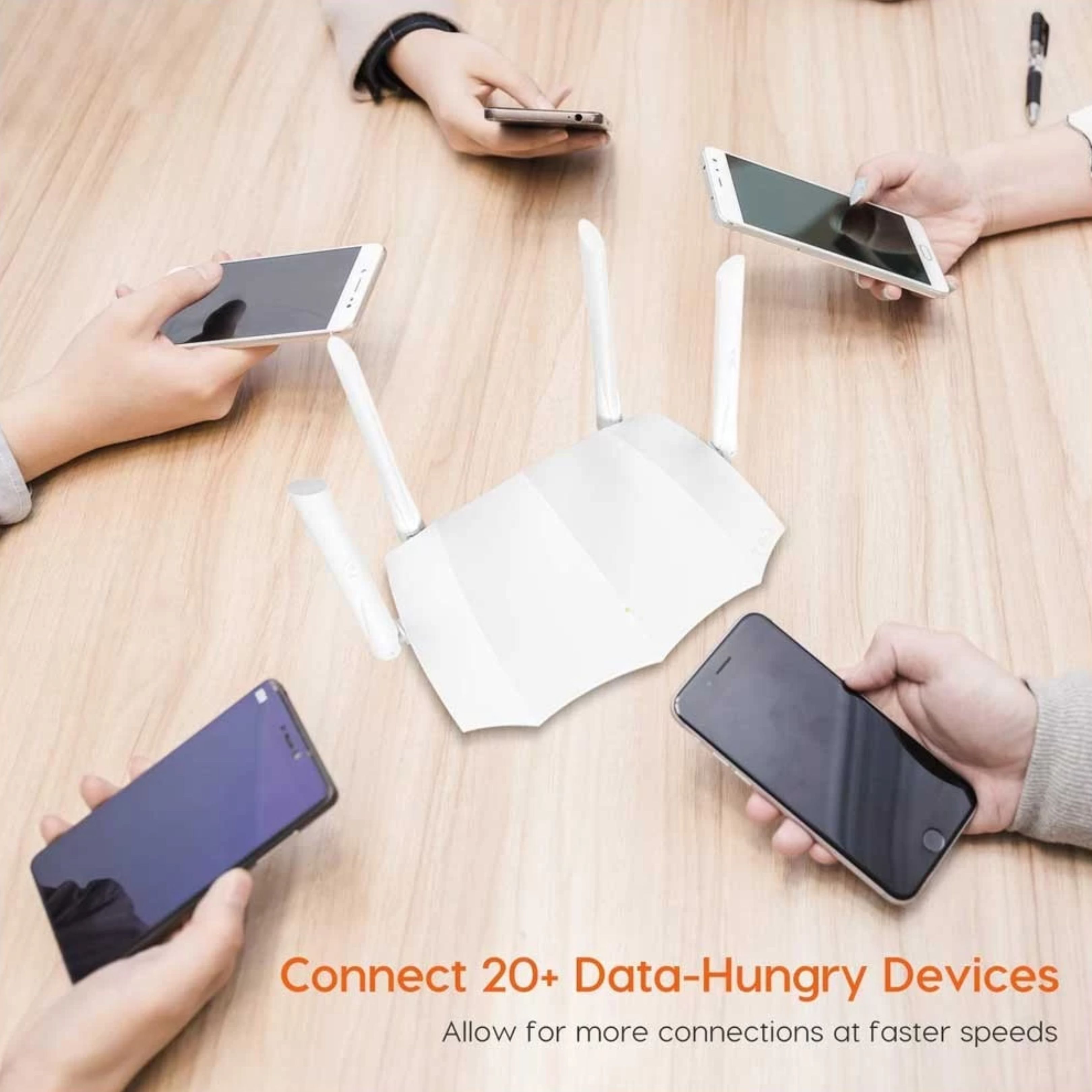 Tenda AC5 AC1200 Smart Dual-Band WiFi Router. 