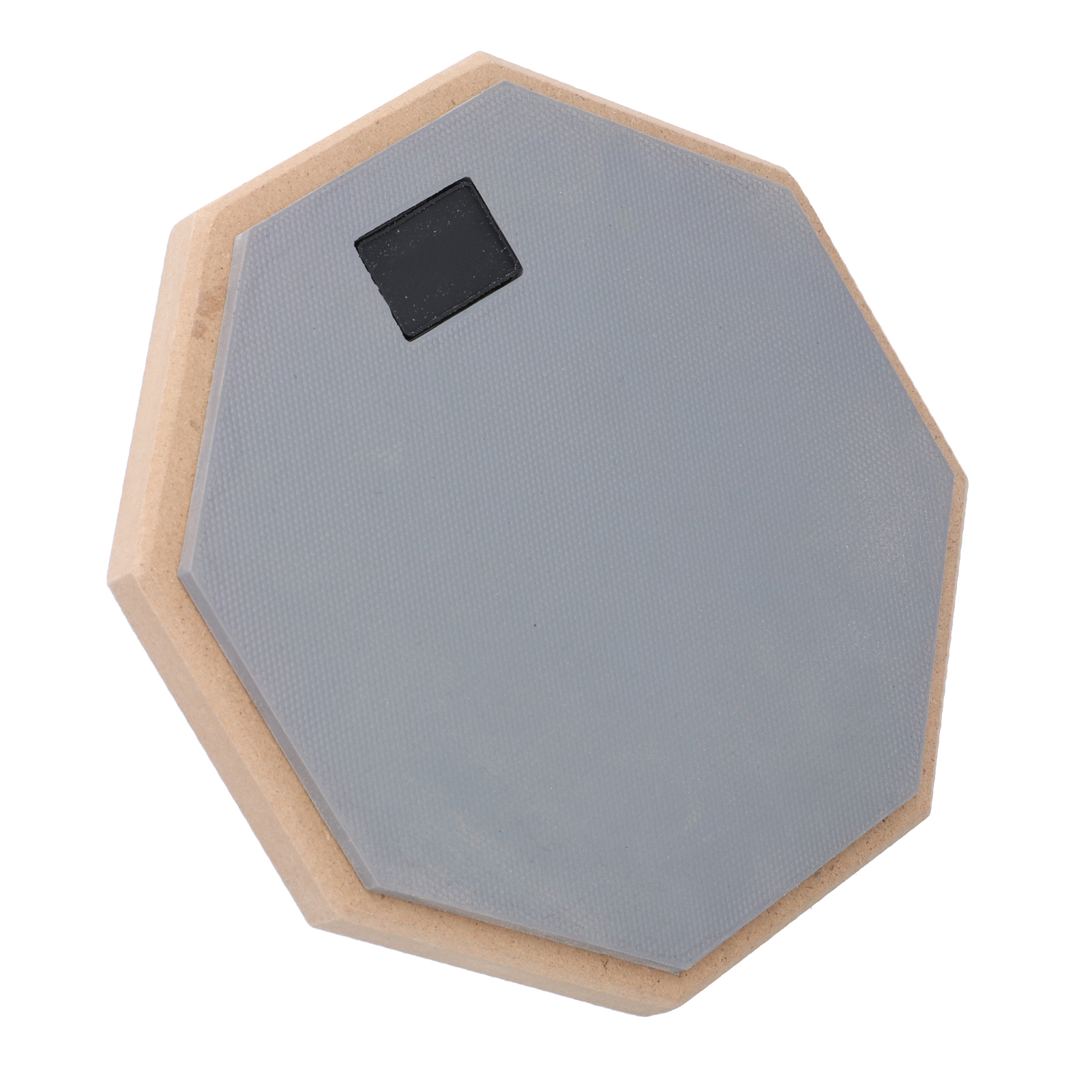 8in Dumb Drum Pad Rubber and Composite Wood Professional Practice Pads Skid Resistance Shock‑Absorbent Adjustable Kit. 