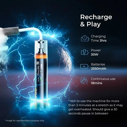 LENSGO Smoke S All-in-One Handheld Professional Fog Machine with Wireless Remote (30W). 