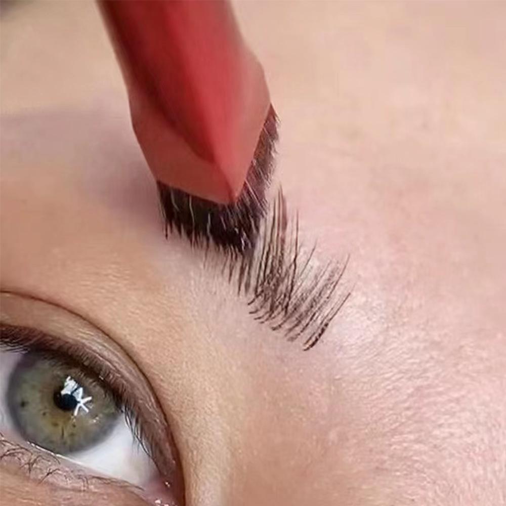 Wild Eyebrow Brush Multifunction Simulated Eyebrow Makeup Brushes Contour Eyeshadow Concealer Square Make Up Brushes Beauty Tool