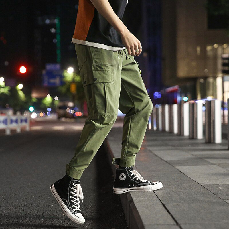 New Men's Cargo Harem Pants Hip Hop 