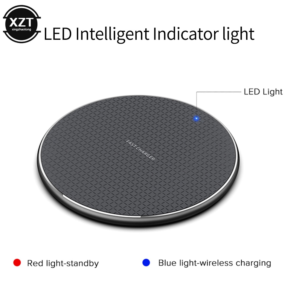 10W Fast Wireless Charger for Samsung Galaxy S10 S9/S9+ S8 USB Qi Charging Pad for iPhone 11 Pro XS Max XR X 8 Plus Mobile Phone. 